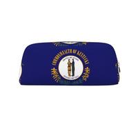 Trousse à crayons avec fermeture éclair - Motif drapeau de l'État du Kentucky