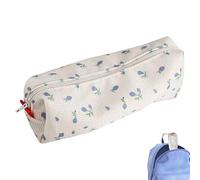 Trousse à Crayons avec Fleurs, Sac à Crayons avec Fleurs, Jolie Trousse à