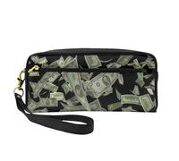 Trousse à crayons avec imprimé dollar pour filles, étudiants, cosmétiques, pour l'école, le bureau, les voyages