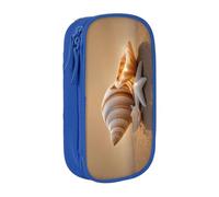 Trousse à crayons avec imprimé paysage sur la plage, sac de rangement, boîte à crayons de grande capacité, sac à crayons portable avec fermeture éclair