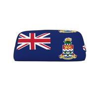 Trousse à crayons avec motif drapeau des îles Caïmans avec fermeture éclair, organiseur de papeterie portable - Bureau Voyage