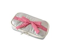 Trousse à crayons avec nœud - Belle boucle - Organiseur de crayon - Grande capacité - Pour gomme, marqueur, ciseaux