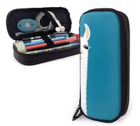Trousse À Crayons Avec Portrait De Lama, Grande Capacité, Organiseur De Papeterie Avec Fermeture Éclair Pour L'école Et Le Bureau, Trousse De Maquillage Multifonction