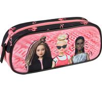 Trousse à crayons Barbie, trousse à crayons Enfants, trousse d'écolier Rose