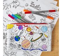 Trousse à crayons coloriable - L'espace | Eat Sleep Doodle