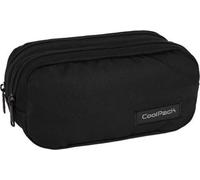 Trousse à crayons CoolPack à deux fermetures à glissière - Primo - collection NOIRE