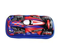Trousse à crayons créative en forme de véhicule 3D multifonction en EVA pour étudiants de 6 à 15 ans, anti-écrasement, outils d'écriture, Rouge vif