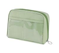 Trousse à crayons de grande capacité - 12 compartiments - Pour garçons et filles - Organiseur portable pour étudier, travailler, Vert, Refer to description, Unisexe