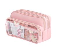 Trousse à crayons de grande capacité avec compartiments extensibles, trousse à crayons multifonction avec fermeture éclair pour étudiant