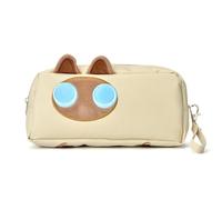 Trousse à crayons de grande capacité en forme de chat 3D pour l'école, l'université, le bureau, noir, peau, 8.66 x 2.56 x 3.74 in, Loisirs