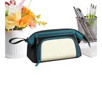 Trousse À Crayons De Grande Capacité - Grande Pochette De Rangement Pour Stylos Avec Large Ouverture | Support Organisateur De Papeterie Pour Garçons Filles Adolescents | Étudiants Adultes Écrivains A