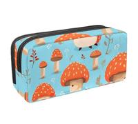 Trousse à crayons de grande capacité pour ranger des fournitures de bureau, des pensées d'oiseaux, des fleurs, Multicolore 19., 2.3x8.2x3.9in/6x21x10cm, Organiseur de sac