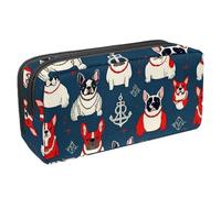 Trousse à crayons de grande capacité pour ranger des fournitures de bureau, des pensées d'oiseaux, des fleurs, Multicolore 3., 2.3x8.2x3.9in/6x21x10cm, Organiseur de sac