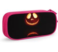 Trousse À Crayons De L'étrange Noël De Monsieur Jack - Avec Fermeture Éclair - Pour Étudiants, Étudiants - Bleu Et Rose