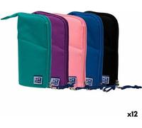 Trousse à crayons debout Oxford Kangoo Teens Multicolore (12 pièces)
