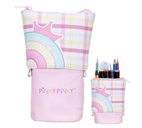 Trousse à Crayons Debout, Trousse à Crayons avec Fermeture éclair,Trousse à Crayons Rainbow Stationery Trousse à Crayons | Pochette à Crayons à Fermeture éclair de Grande capacité, Pochette à