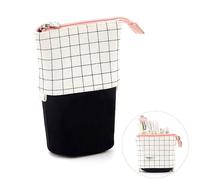 Trousse À Crayons D'école De Chat Mignon Pour Filles Et Garçons,Sac À Cartouche En Toile,Boîte À Stylos Kawaii Nairobi Orn,Kit De Pénal Coréen - Type Grid