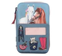 Trousse à crayons - DEPESCHE - Miss Melody - 3 compartiments - 18 feutres - 18 crayons de couleur
