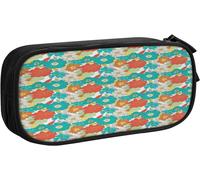 Trousse À Crayons Dessins D'homme Des Cavernes Culture Préhistorique, Grande Capacité Grande Pochette Porte-Stylo