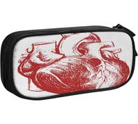 Trousse À Crayons Dessins D'homme Des Cavernes Culture Préhistorique, Grande Capacité Grande Pochette Porte-Stylo