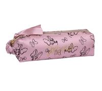 Trousse à crayons - DISNEY - Minnie Mouse - Rose - Zippée - 20cm x 5cm x 6cm