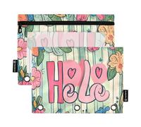 Trousse à crayons dorée pour la Saint-Valentin, 3 anneaux pour dossier, 3 anneaux avec trois anneaux pour bureau, maison, voyage, cartes
