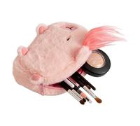 Trousse à crayons douce en peluche avec fermeture éclair pour voyage, maison, bureau, salle de classe, rose, riferimento alla descrizione, Se référer à la description