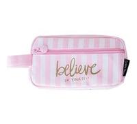 NOVAGO-Trousse Scolaire et Multi-Usage, Petite Pochette Maquillage (Rose 1)