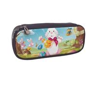 Trousse à crayons en cuir PU imprimé dentelle de baseball pour filles garçons écoliers, Vacances du festival de printemps, Taille unique, Cartable