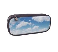 Trousse à crayons en cuir synthétique avec motif de pensées et de fleurs pour filles et garçons, Club de golf, Taille unique, Cartable