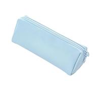 Trousse à crayons en cuir synthétique de grande capacité - Légère et imperméable - Pliable - Pour le bureau, l'école, la mode