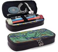 Trousse À Crayons En Cuir Vincent Willem Van Gogh Irises 1889 - Grande Capacité