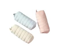 Trousse à crayons en forme de nuage japonais avec couche intermédiaire douce, sac de rangement simple et personnalisé - une couleur choisie au hasard
