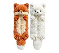 Trousse à crayons en peluche avec motif animal | Jolie trousse de rangement pour étudiants, écrivains, enfants, adolescents, collectionneurs, artistes, études, maison, bureau