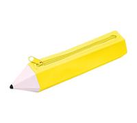 Trousse à crayons en silicone, trousse à crayons avec fermeture éclair en vrac, couleur vive pour étudiants, collège, lycée et lycée, Jaune, Refer to description, Unisexe