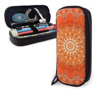 Trousse À Crayons En Toile Avec Inscription « It's A Jungle Out There » - 21 X 5,5 X 5 Cm