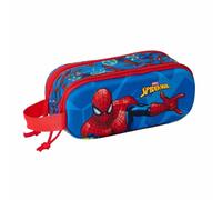 Trousse Ã crayons enfant Safta Marvel Spiderman 3D Bleu 21x6x8 cm