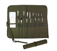 Trousse à crayons enroulable en toile avec 22 emplacements - Grande capacité - Pour artistes peintres débutants et étudiants