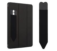 Trousse à crayons | Étui pour téléphones, étui adhésif, sac de transport, portable - accessoire fonctionnel est parfait pour ceux qui aiment lire, support de notes pour tablettes et téléphones, Noir