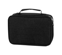 Trousse à crayons extra large à 5 compartiments | Pochette zippée avec séparateurs amovibles pour stylo de papeterie - Marqueurs - Stockage pour élèves, enseignants et enseignants