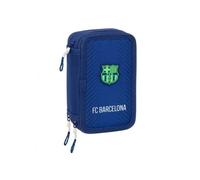 SAFTA - Trousse - triple, 37 pcs - bleu marine - FC Barcelone Bleu G