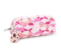 Trousse À Crayons Fille Nylon Kipling 3 Zips 32 Emplacements Rose TU
