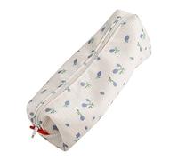 Trousse à crayons florale avec fermeture éclair | Petit sac de rangement