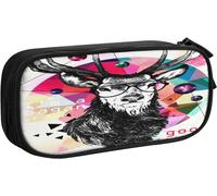 Trousse À Crayons Football Digital Aerial View Soccer, Grande Capacité Grande Pochette Porte-Stylo