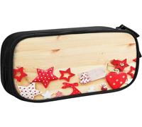 Trousse À Crayons Football Digital Aerial View Soccer, Grande Capacité Grande Pochette Porte-Stylo