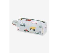 Trousse à crayons garçon VÉHICULES A Little Lovely Company bleu pâle TU