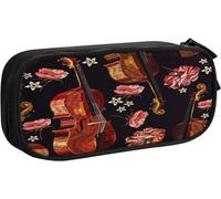 Trousse À Crayons Gerbera Flower Infinity Spiral, Grande Capacité Grande Pochette Porte-Stylo