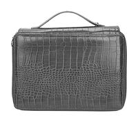 Trousse à crayons Grande capacité 200 compartiments Porte-crayons Fermeture éclair 4 couches Compartiment de rangement classé, seize if grey, Décontracté