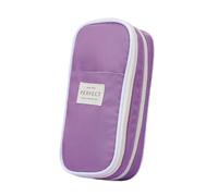 Trousse à crayons - Grande trousse à crayons - Pour garçons, filles, adolescents, garçons, Violet