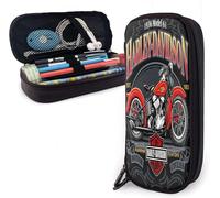 Trousse À Crayons Harley Davidson Portable - Trousse De Rangement Pour Enfants, Adolescents, Filles, Garçons, Enfants, Maison, Bureau, École